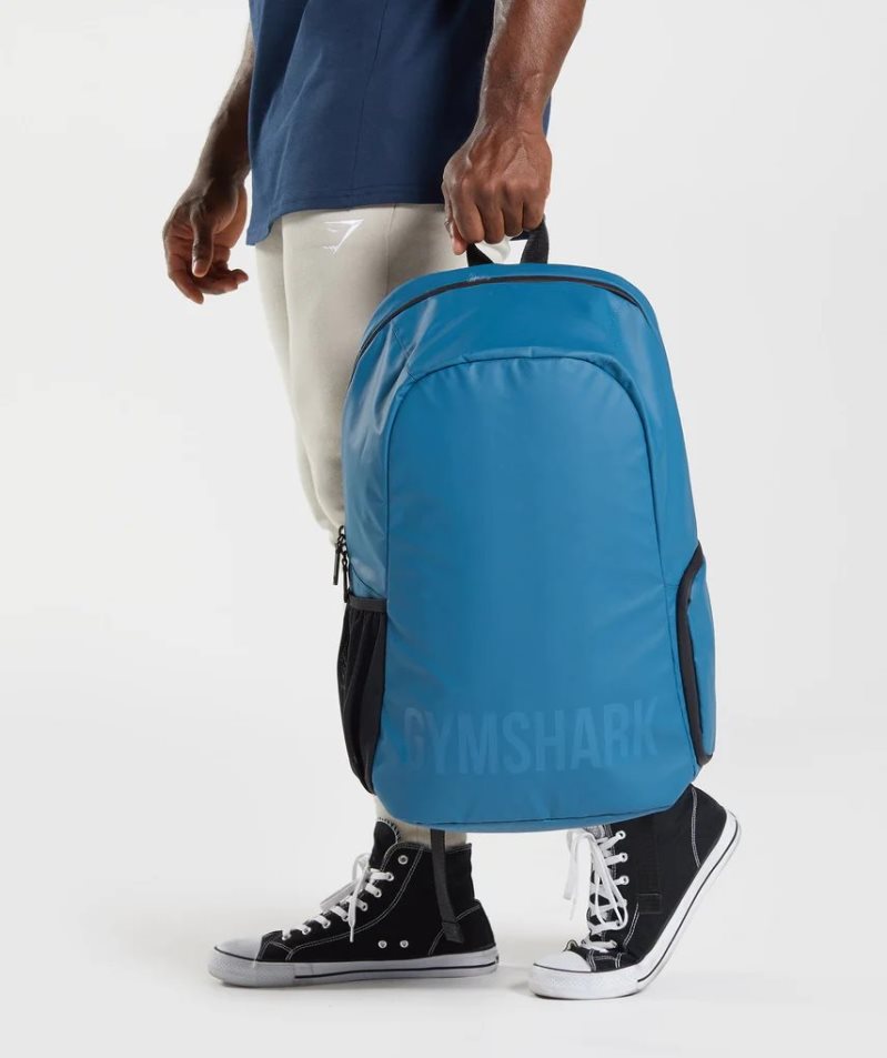 Gymshark X-Series 0.1 Backpacks Blue | NZ 1UJEQA